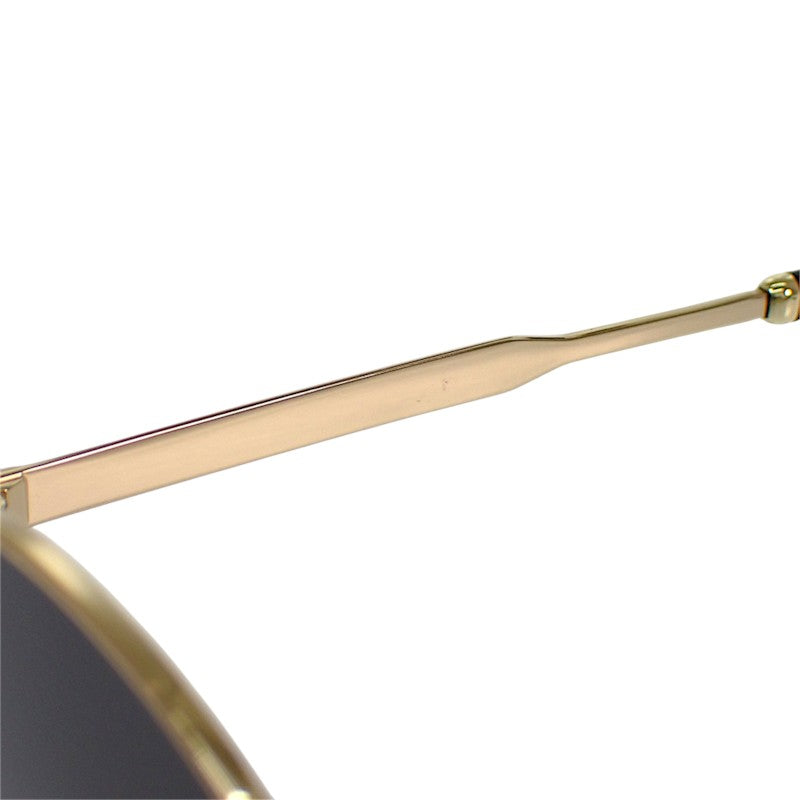 グッチ GUCCI インターロッキングG GG0206SK サングラス メタル グレー ゴールド レディース メンズ ユニセックス【中古】【Aランク】