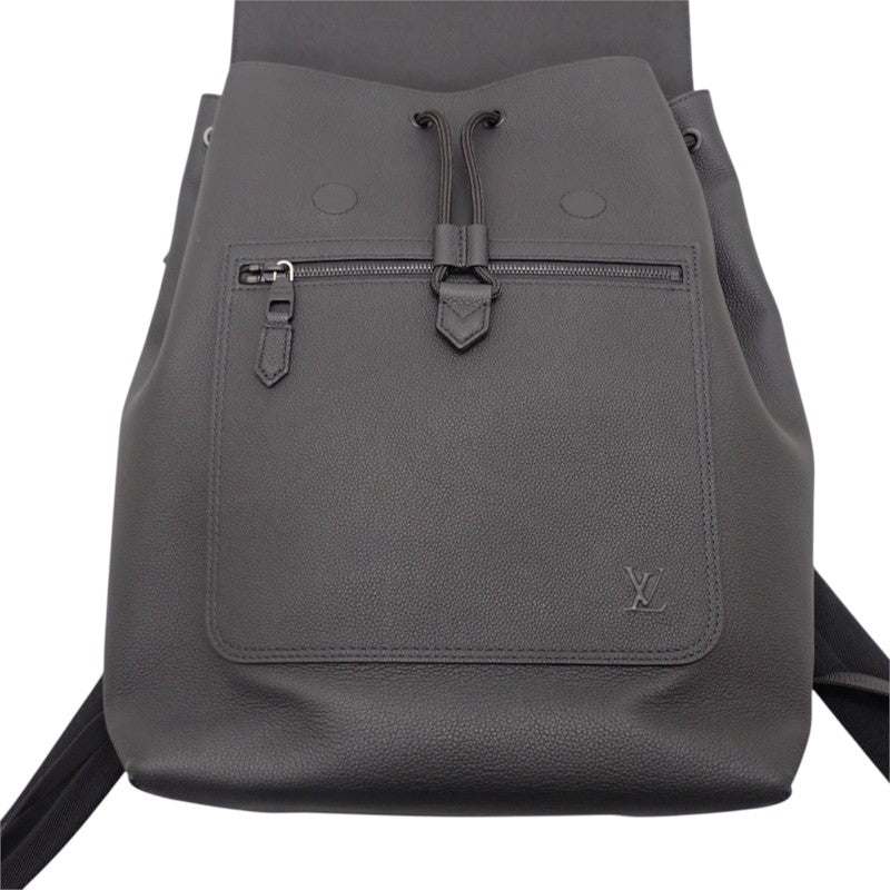 ルイヴィトン LOUIS VUITTON ファストライン・バックパック M15262 リュック・デイパック カーフ ブラック メンズ レディース【中古】【Aランク】