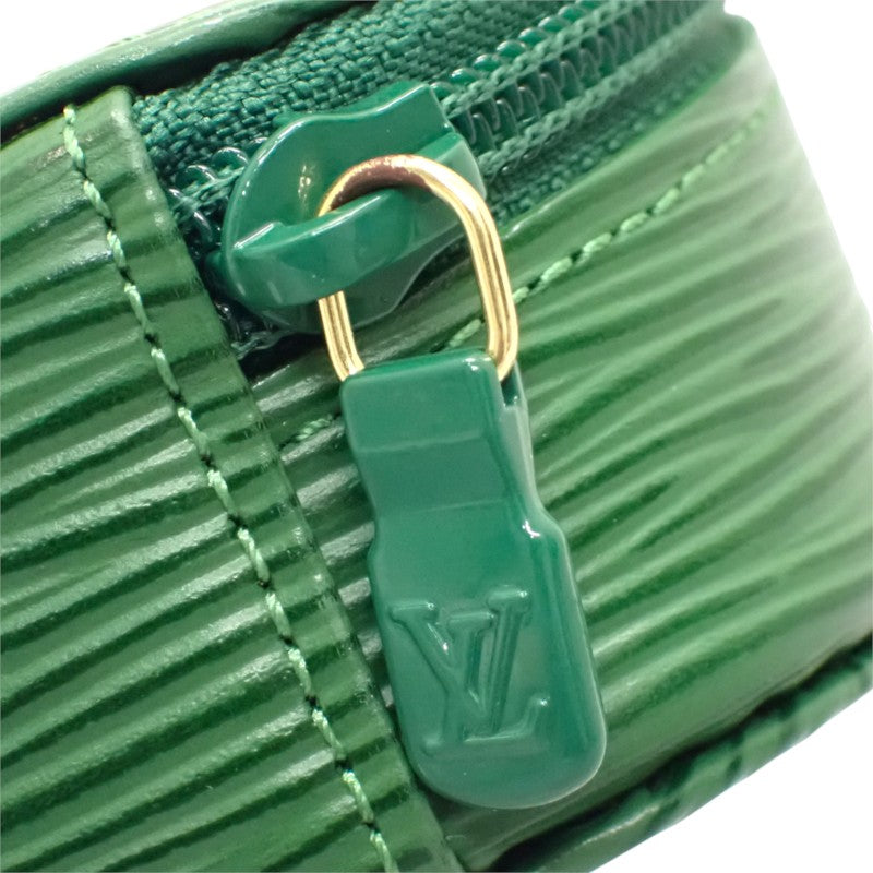 ルイヴィトン LOUIS VUITTON エクラン・ビジュー8 M48204 その他小物 エピレザー ボルネオグリーン ゴールド金具 ジュエリーケース レディース【中古】【ABランク】
