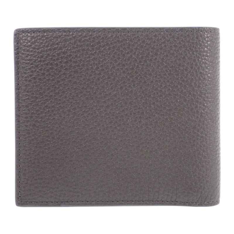 セリーヌ CELINE バイフォールド ウォレット 10C873GTZ.10DC 二つ折り財布 カーフ グレー 灰色 メンズ【中古】【Aランク】