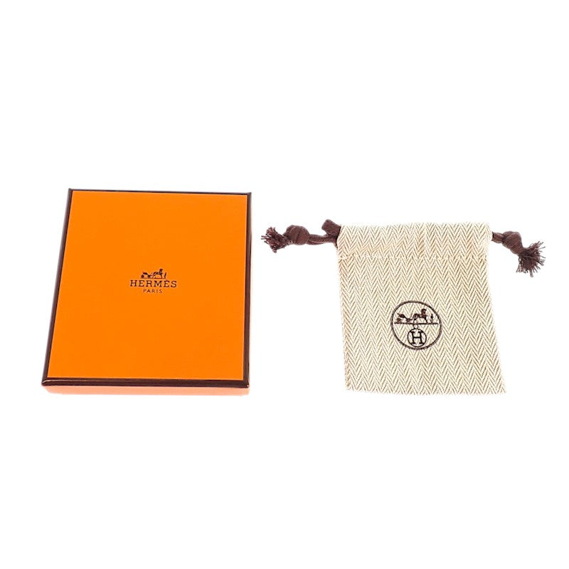 エルメス HERMES ミニ ポップ H ピアス メタル ピンクゴールド グレージュ レディース【中古】【Aランク】
