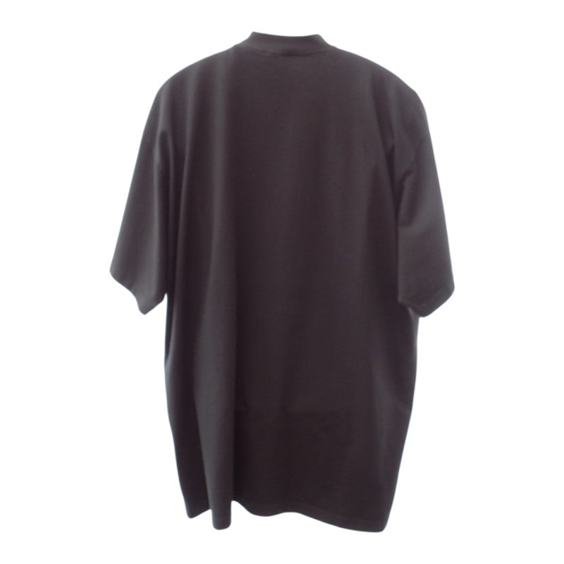 バレンシアガ BALENCIAGA adidas ロゴ オーバーサイズ Tシャツ 4 723976 TNVN8 1070 半袖Tシャツ コットン ブラック メンズ【中古】【Aランク】