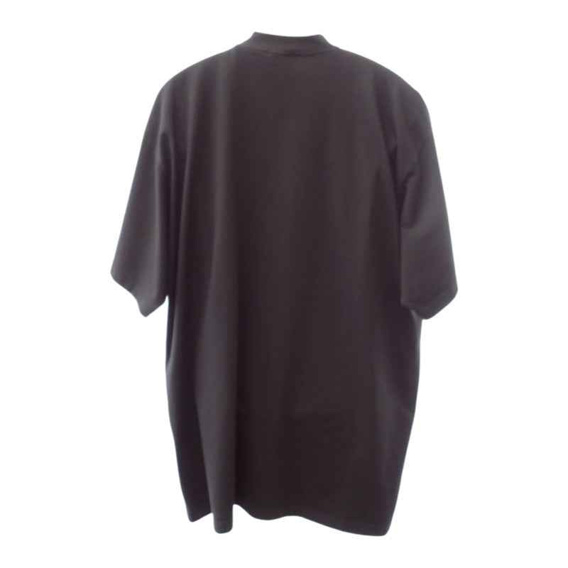 バレンシアガ BALENCIAGA adidas ロゴ オーバーサイズ Tシャツ 4 723976 TNVN8 1070 半袖Tシャツ コットン ブラック メンズ【中古】【Aランク】