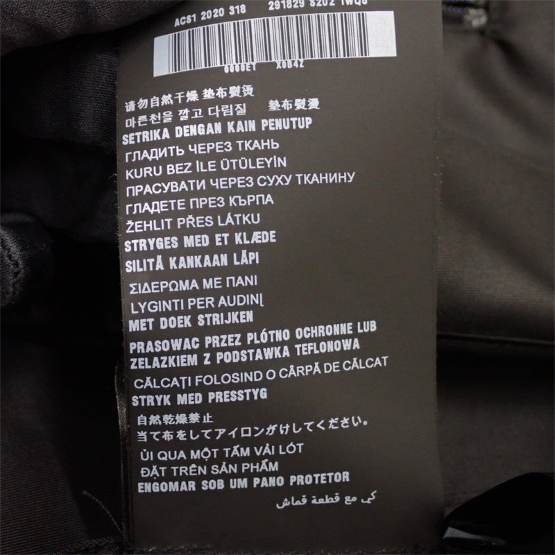 プラダ PRADA フーデッドロングコート 36 291829_S202_1WQ8 ナイロンジャケット Re-Nylon ブラック シルバー金具 レディース【中古】【ABランク】