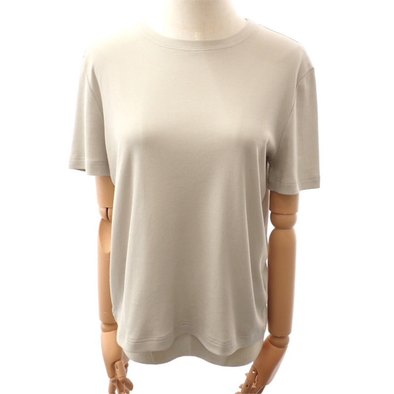 エルメス HERMES Tシャツ 44 半袖Tシャツ コットン グレージュ レディース ユニセックス【中古】【Aランク】