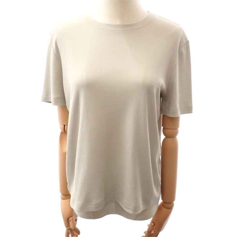 エルメス HERMES Tシャツ 44 半袖Tシャツ コットン グレージュ レディース ユニセックス【中古】【Aランク】
