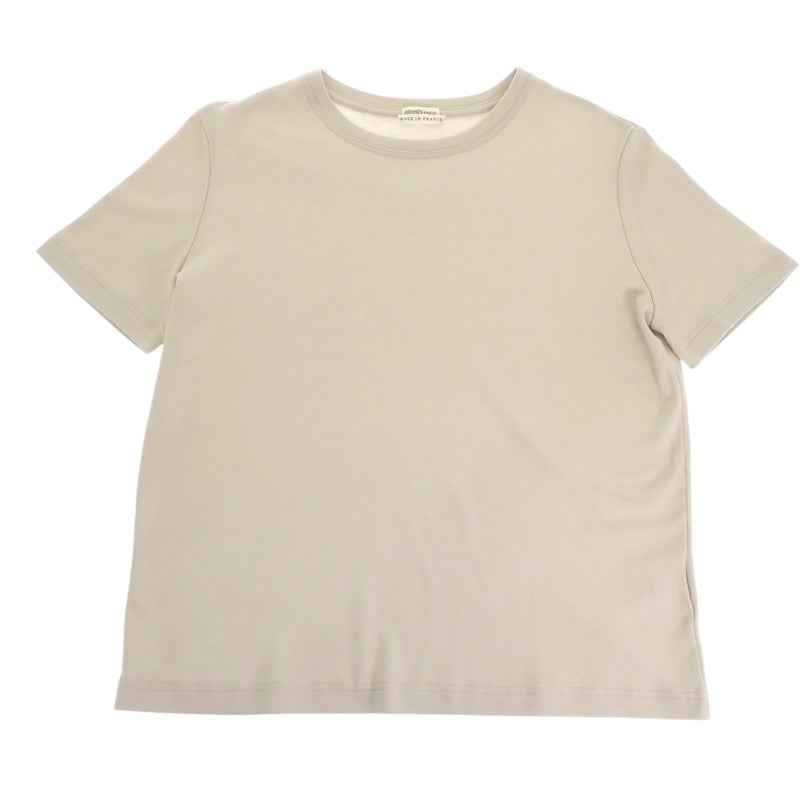 エルメス HERMES Tシャツ 44 半袖Tシャツ コットン グレージュ レディース ユニセックス【中古】【Aランク】