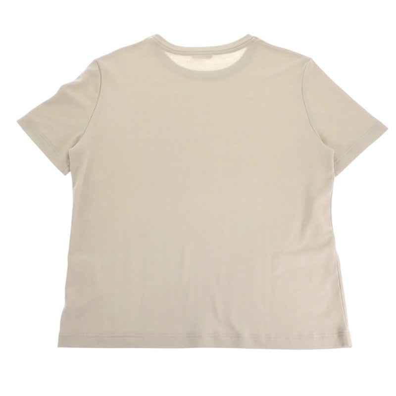 エルメス HERMES Tシャツ 44 半袖Tシャツ コットン グレージュ レディース ユニセックス【中古】【Aランク】