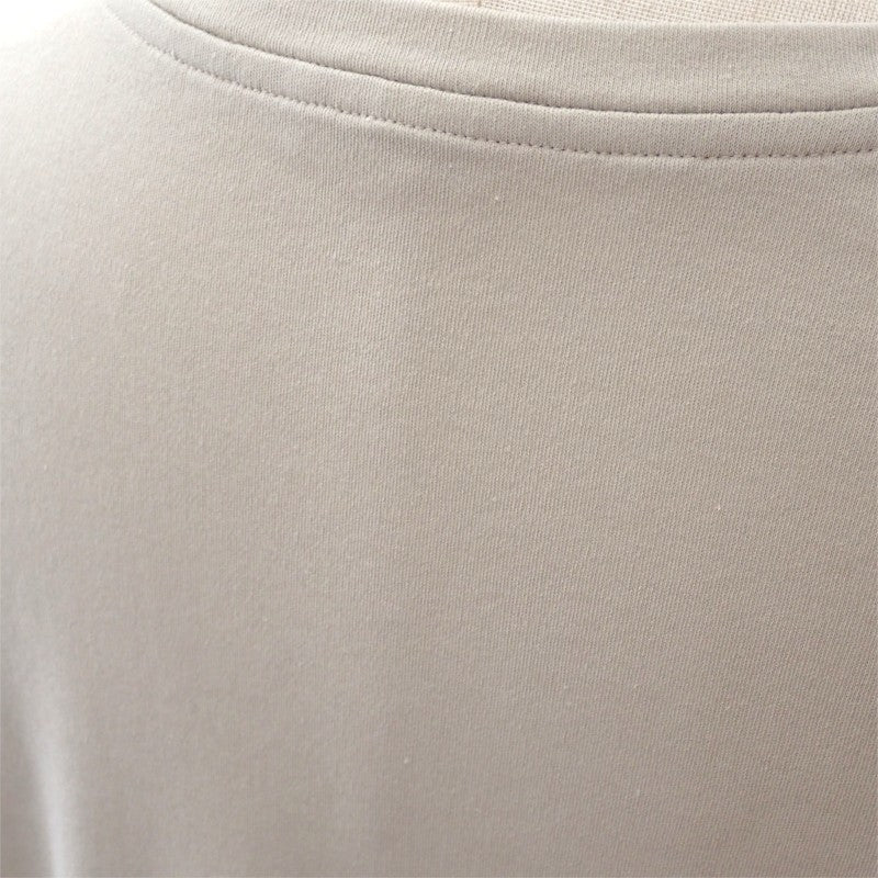 エルメス HERMES Tシャツ 44 半袖Tシャツ コットン グレージュ レディース ユニセックス【中古】【Aランク】