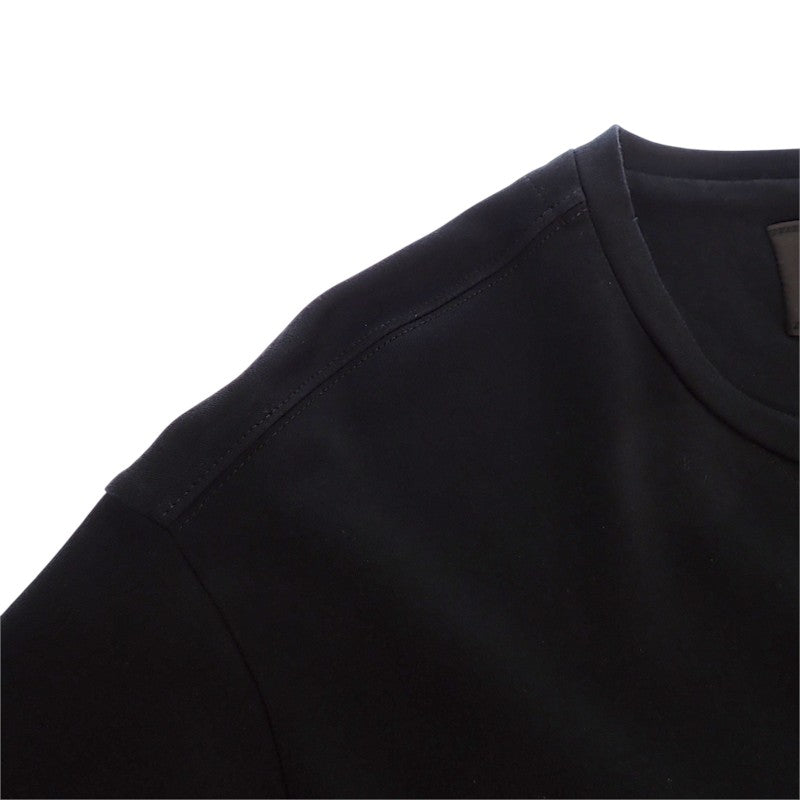 プラダ PRADA トライアングルロゴ M UJN861_240_F0002_S_232 半袖Tシャツ コットン ブラック メンズ ユニセックス【中古】【ABランク】