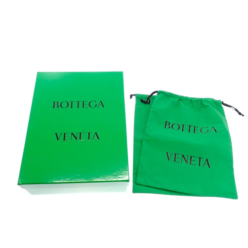 ボッテガヴェネタ BOTTEGA VENETA パドル ボンバー アンクルブーツ 667064 VBSD7 1295 ブーツ ナイロン ラバー ブラック メンズ【中古】【ABランク】