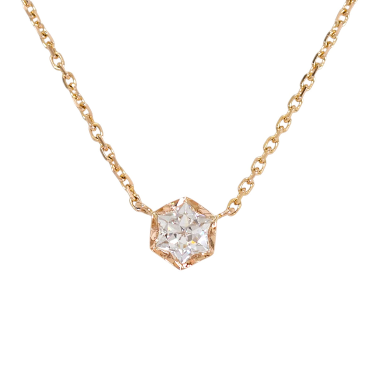 ショーメ Chaumet ビー ドゥ ショーメ ペンダント 085243 ネックレス K18ピンクゴールド ダイヤモンド レディース【中古】【Aランク】