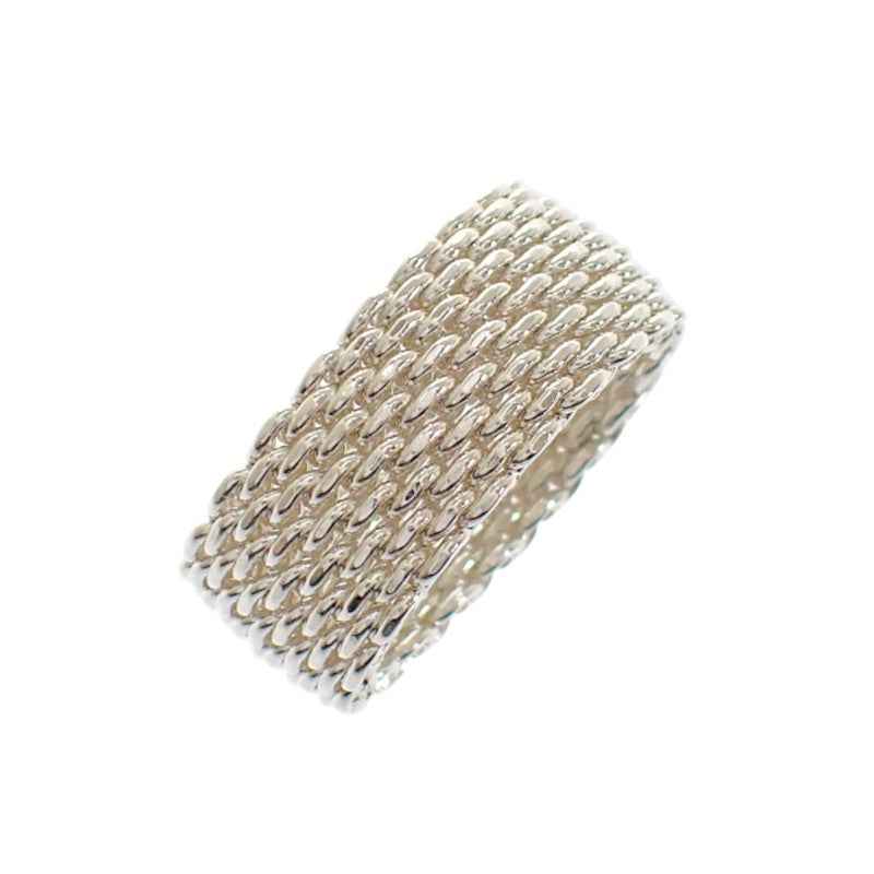 ティファニー TIFFANY&Co. サマセット 12号 リング シルバー925 レディース メンズ ユニセックス【中古】【Aランク】