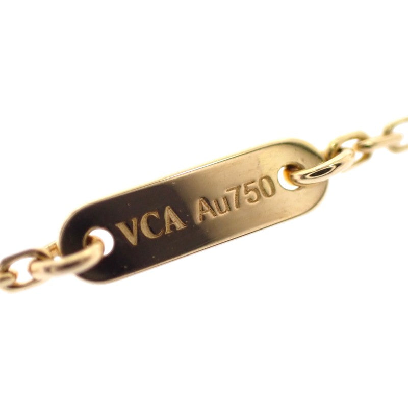 ヴァンクリーフ&アーペル Van Cleef & Arpels スウィート パピヨン VCARF69300 ネックレス マザーオブパール K18イエローゴールド 真珠母貝 パール レディース【中古】【Aランク】