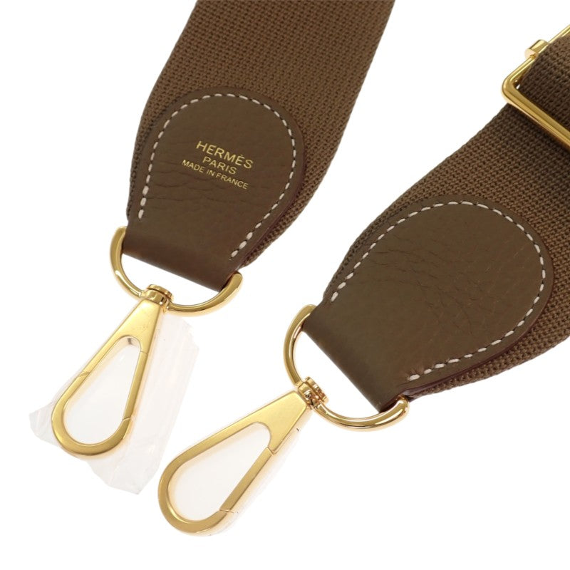 エルメス HERMES エヴリン3 PM K刻印 ショルダーバッグ トリヨンクレマンス 牛革 エトゥープ ベージュ ゴールド金具 レディース メンズ ユニセックス【中古】【SAランク】