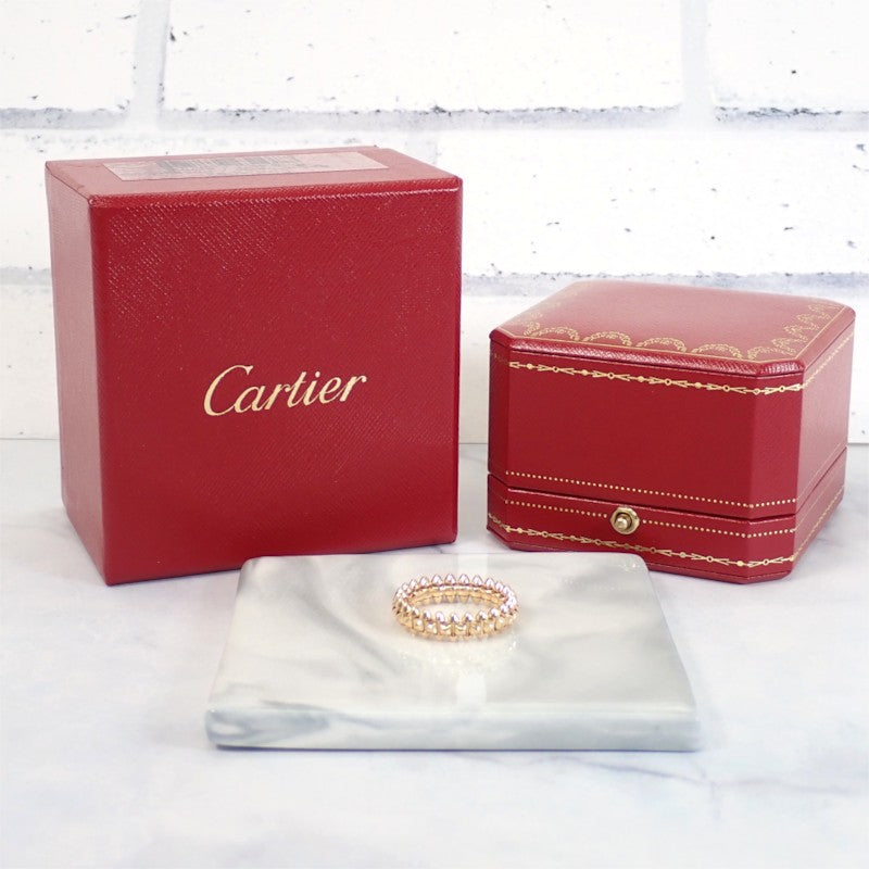 カルティエ CARTIER クラッシュドゥカルティエ スモール 21号 B4229861 リング K18ピンクゴールド メンズ レディース【中古】【Aランク】