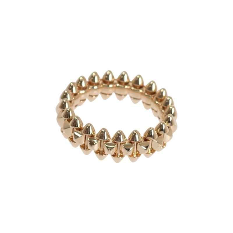 カルティエ CARTIER クラッシュ ドゥ カルティエ スモール 10号 50 B4229850/B4229800 リング K18ピンクゴールド レディース【中古】【Aランク】