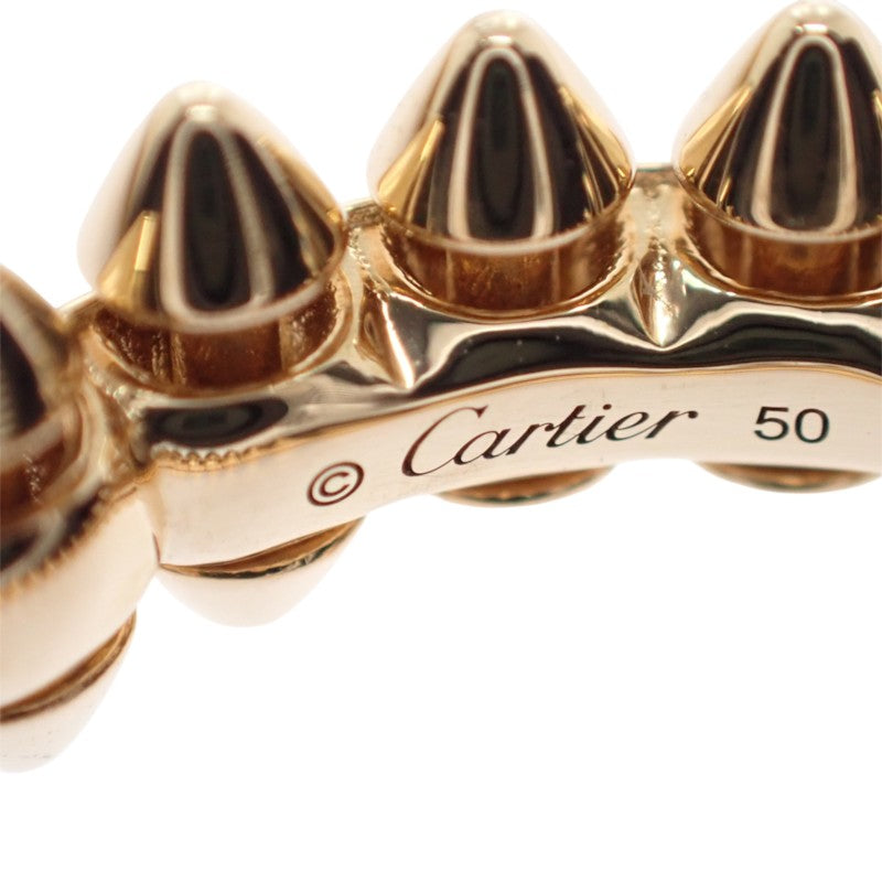 カルティエ CARTIER クラッシュ ドゥ カルティエ スモール 10号 50 B4229850/B4229800 リング K18ピンクゴールド レディース【中古】【Aランク】