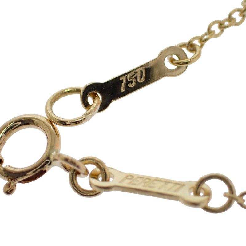 ティファニー TIFFANY&Co. オープンハートペンダント ネックレス K18イエローゴールド ダイヤモンド レディース【中古】【Aランク】