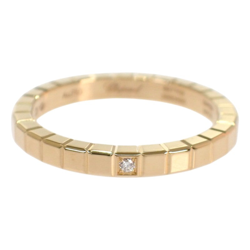 ショパール Chopard アイスキューブ 14号 827702-0259 リング K18イエローゴールド ダイヤモンド レディース【中古】【Aランク】
