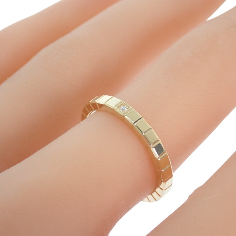 ショパール Chopard アイスキューブ 14号 827702-0259 リング K18イエローゴールド ダイヤモンド レディース【中古】【Aランク】