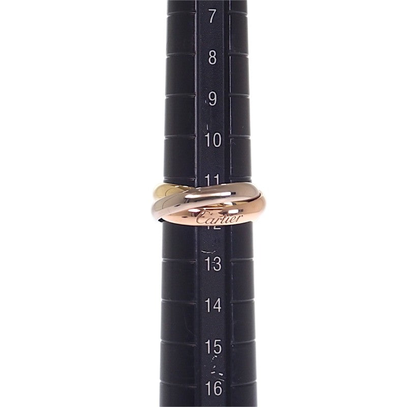 カルティエ CARTIER トリニティ クラシック 12号 B4234252 リング K18イエローゴールド K18ピンクゴールド K18ホワイトゴールド ゴールド 刻印サイズ52 レディース【中古】【Aランク】