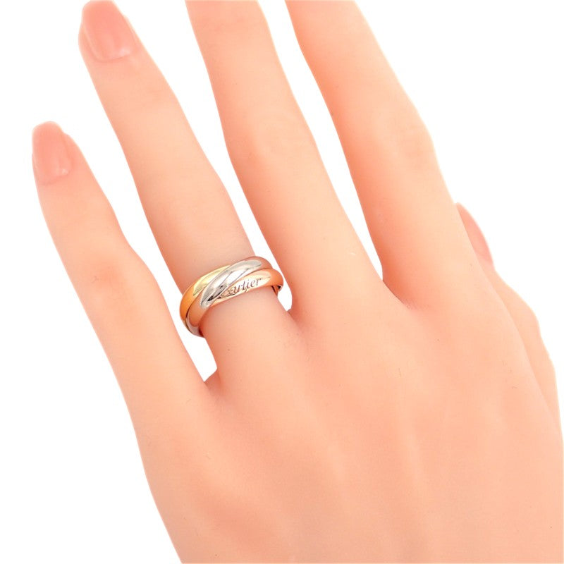 カルティエ CARTIER トリニティ クラシック 12号 B4234252 リング K18イエローゴールド K18ピンクゴールド K18ホワイトゴールド ゴールド 刻印サイズ52 レディース【中古】【Aランク】