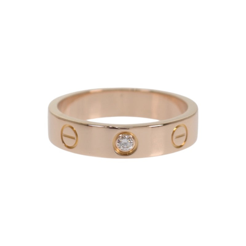カルティエ CARTIER ラブ リング スモール 9号 B4050752 リング K18ピンクゴールド ダイヤモンド #49 レディース【中古】【Aランク】