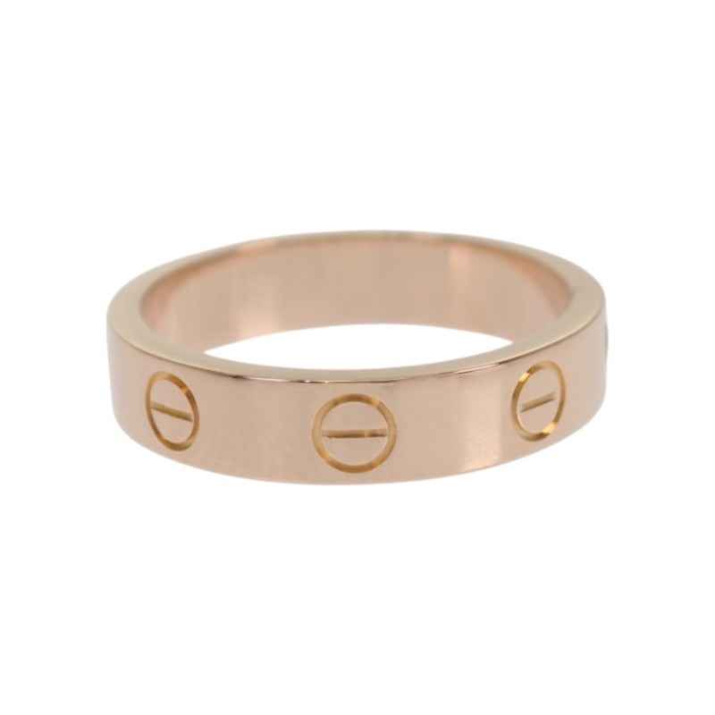 カルティエ CARTIER ラブ リング スモール 9号 B4050752 リング K18ピンクゴールド ダイヤモンド #49 レディース【中古】【Aランク】