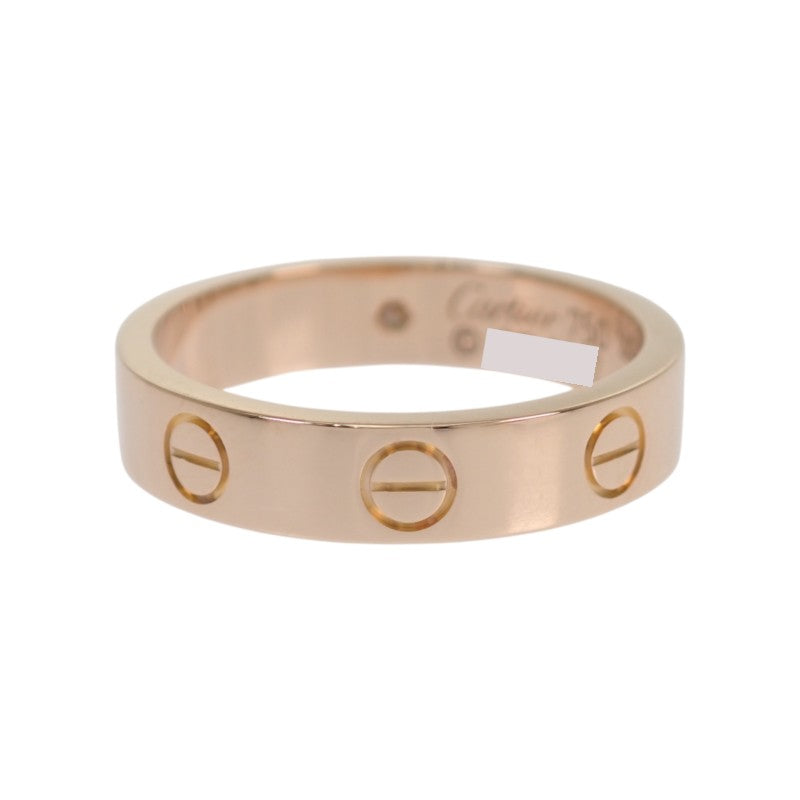 カルティエ CARTIER ラブ リング スモール 9号 B4050752 リング K18ピンクゴールド ダイヤモンド #49 レディース【中古】【Aランク】