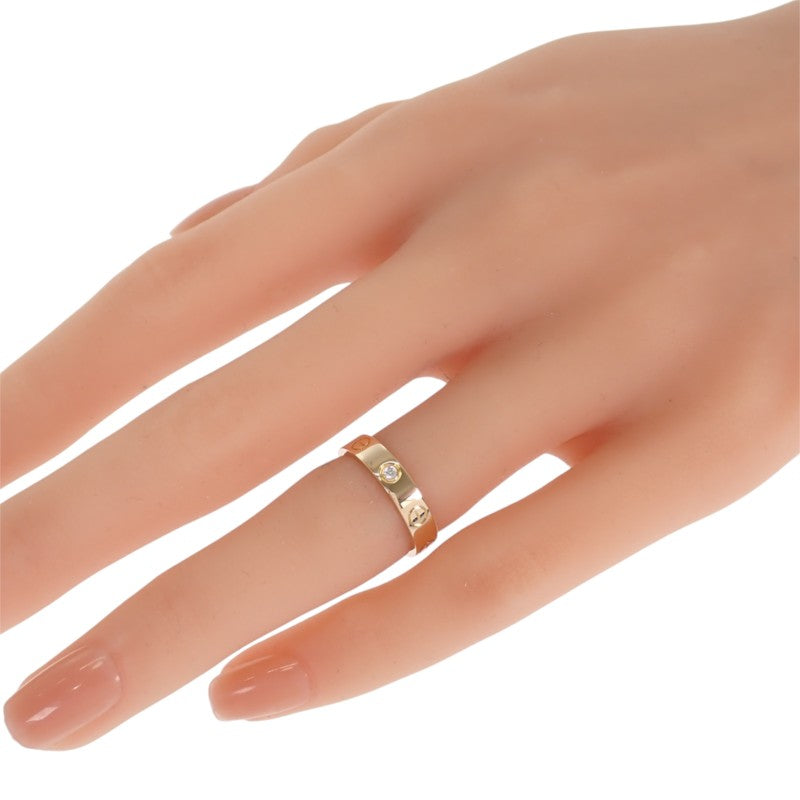 カルティエ CARTIER ラブ リング スモール 9号 B4050752 リング K18ピンクゴールド ダイヤモンド #49 レディース【中古】【Aランク】