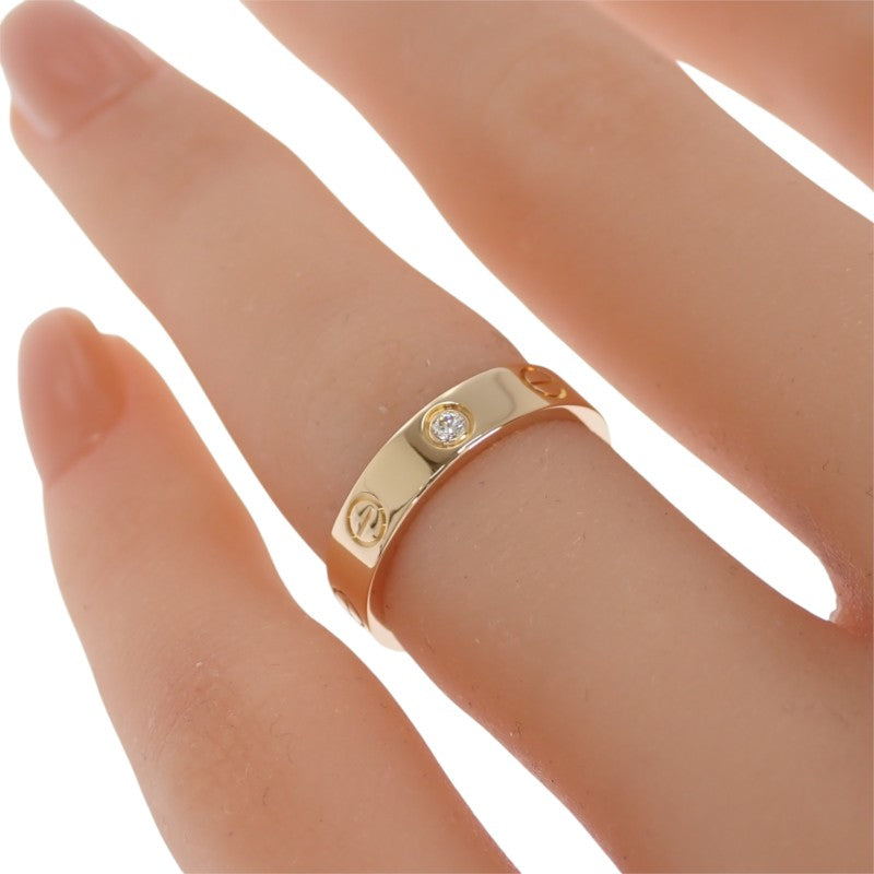カルティエ CARTIER ラブ リング スモール 9号 B4050752 リング K18ピンクゴールド ダイヤモンド #49 レディース【中古】【Aランク】