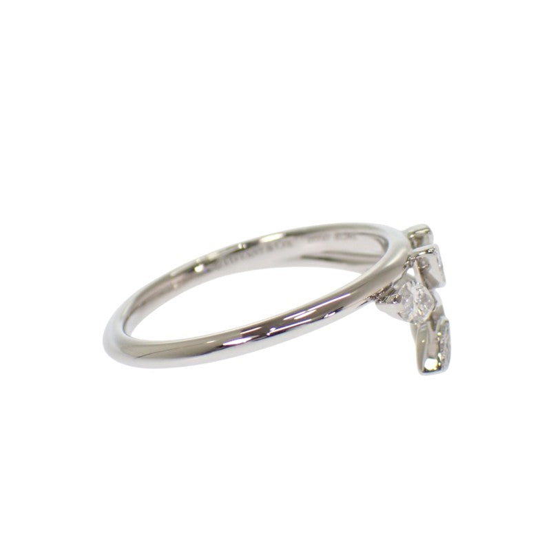 ティファニー TIFFANY&Co. ビクトリアヴァイン 12号 63914711 リング Pt950プラチナ ダイヤモンド レディース【中古】【Aランク】