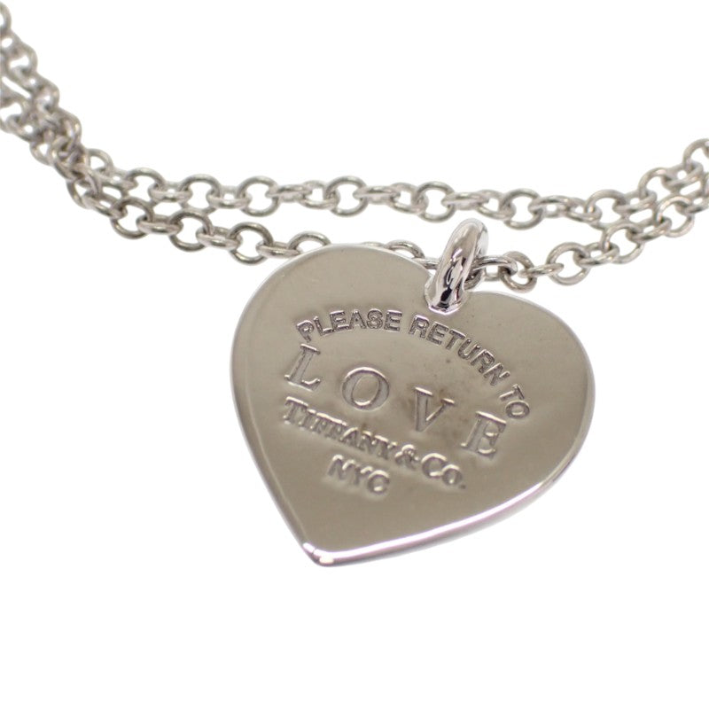 ティファニー TIFFANY&Co. ラブハートタグ・キー リターントゥティファニー ブレスレット K18ホワイトゴールド ダイヤモンド レディース【中古】【Aランク】