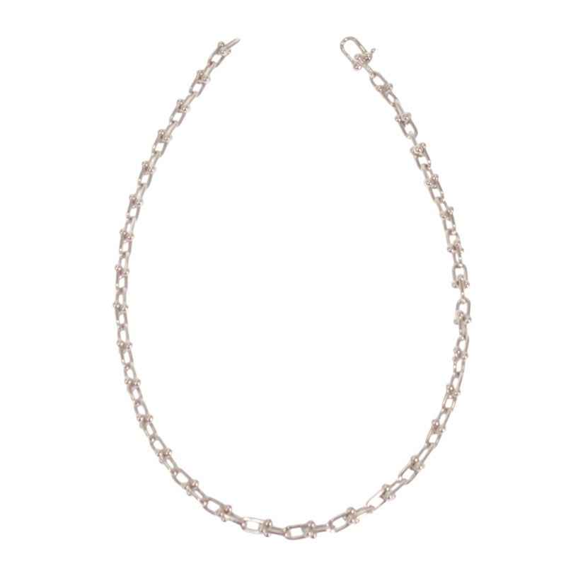 ティファニー TIFFANY&Co. ハードウェア スモールリンク 60153093 ネックレス シルバー925 シルバー レディース メンズ ユニセックス【中古】【Aランク】