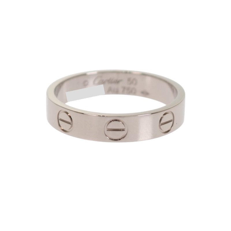 カルティエ CARTIER ラブ リング スモール 10号 B4085152 リング K18ホワイトゴールド #50 レディース【中古】【Aランク】