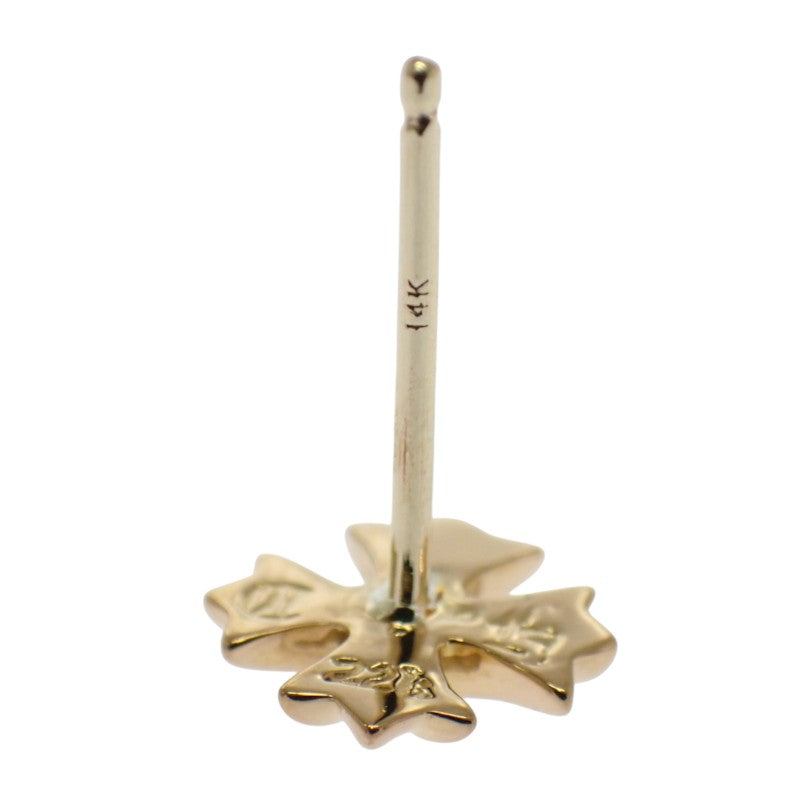 クロムハーツ CHROME HEARTS CHプラススタッド ピアス K22イエローゴールド ダイヤモンド メンズ レディース【中古】【Aランク】