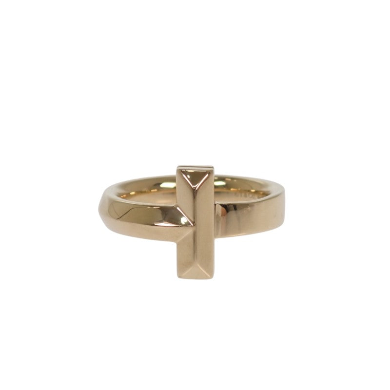 ティファニー TIFFANY&Co. T ワン ワイド 17号 67795717 リング K18イエローゴールド メンズ【中古】【ABランク】