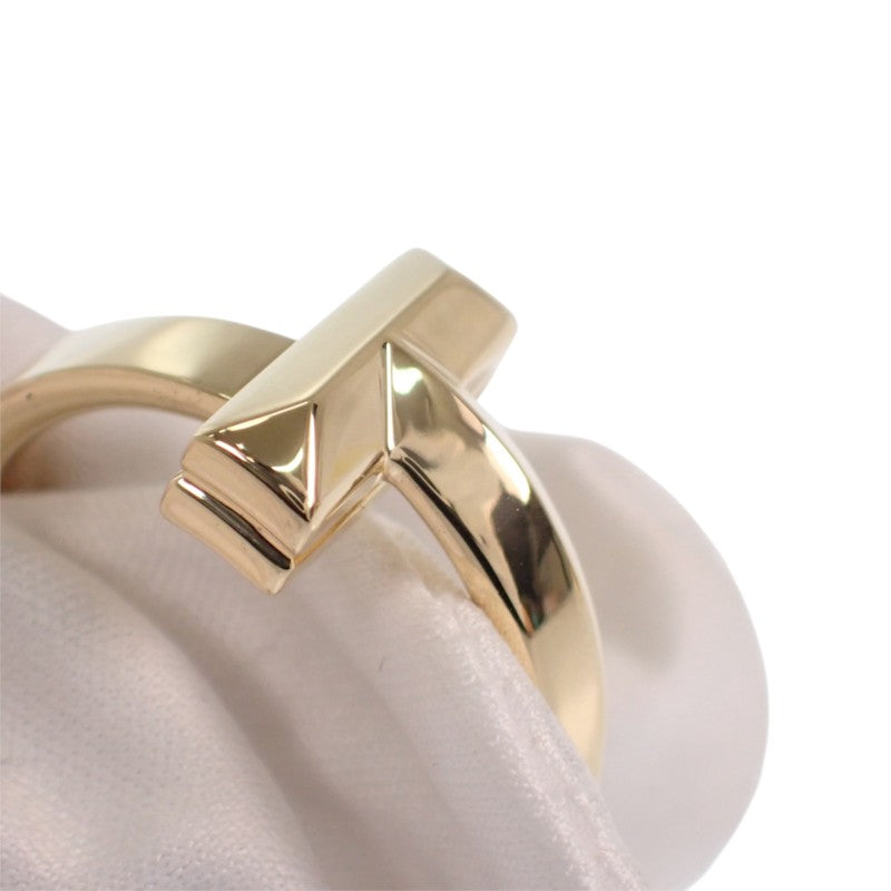 ティファニー TIFFANY&Co. T ワン ワイド 17号 67795717 リング K18イエローゴールド メンズ【中古】【ABランク】
