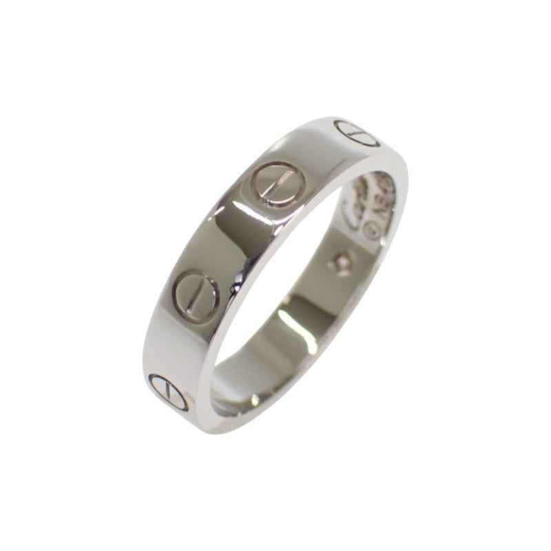 カルティエ CARTIER ラブリング スモール SM 11号 51刻印 B4050551 リング K18ホワイトゴールド ダイヤモンド レディース【中古】【Aランク】