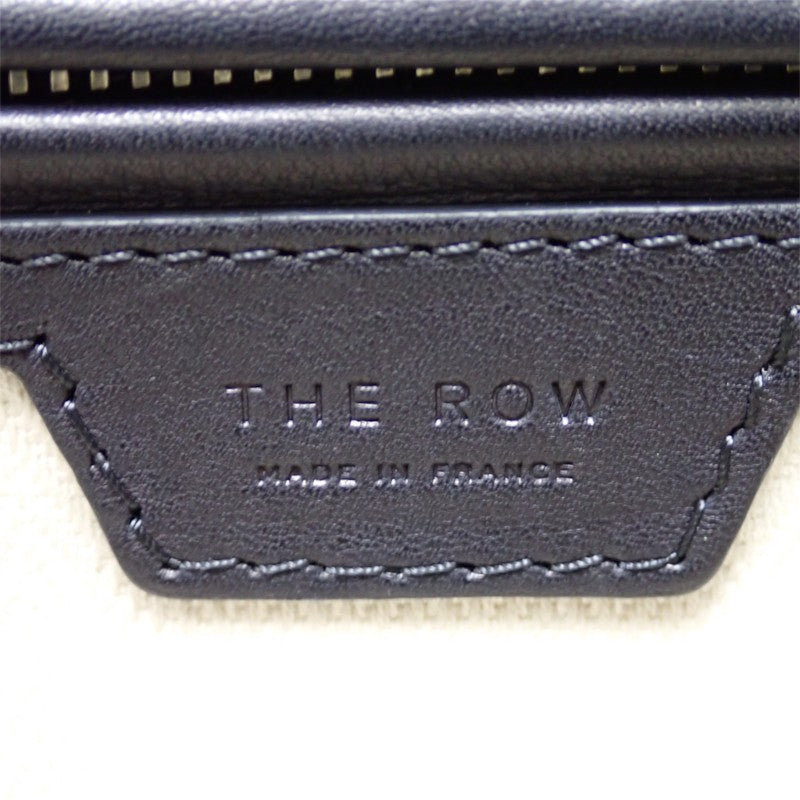 ザ・ロウ The Row マルロ12 MARLO 12 W1802L72BAS ハンドバッグ カーフ ブラック シルバー金具 レディース メンズ ユニセックス【中古】【ABランク】