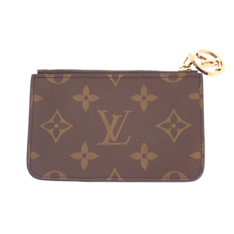 ルイヴィトン LOUIS VUITTON ポルト カルト・ロミー M81880 カードケース モノグラムリバース ブラウン アルマニャック ゴールド金具 メンズ レディース【中古】【ABランク】