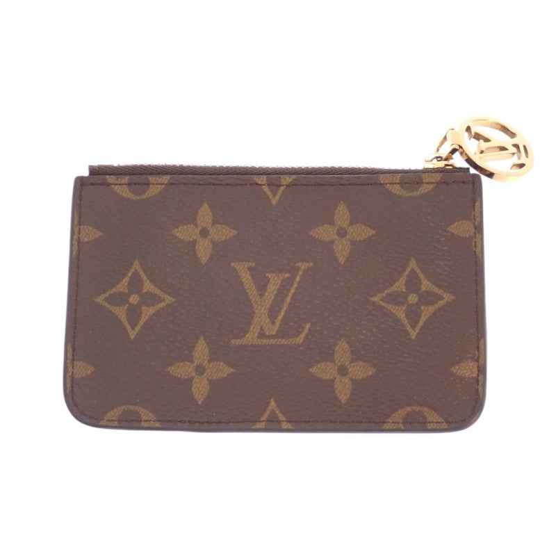 ルイヴィトン LOUIS VUITTON ポルト カルト・ロミー M81880 カードケース モノグラムリバース ブラウン アルマニャック ゴールド金具 メンズ レディース【中古】【ABランク】