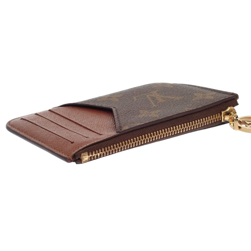 ルイヴィトン LOUIS VUITTON ポルト カルト・ロミー M81880 カードケース モノグラムリバース ブラウン アルマニャック ゴールド金具 メンズ レディース【中古】【ABランク】