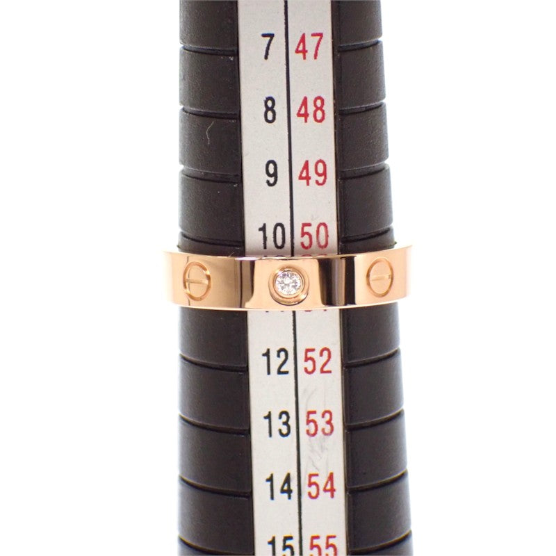 カルティエ CARTIER ラブリング スモール 11号 B4050700 リング K18ピンクゴールド ダイヤモンド レディース【中古】【Aランク】