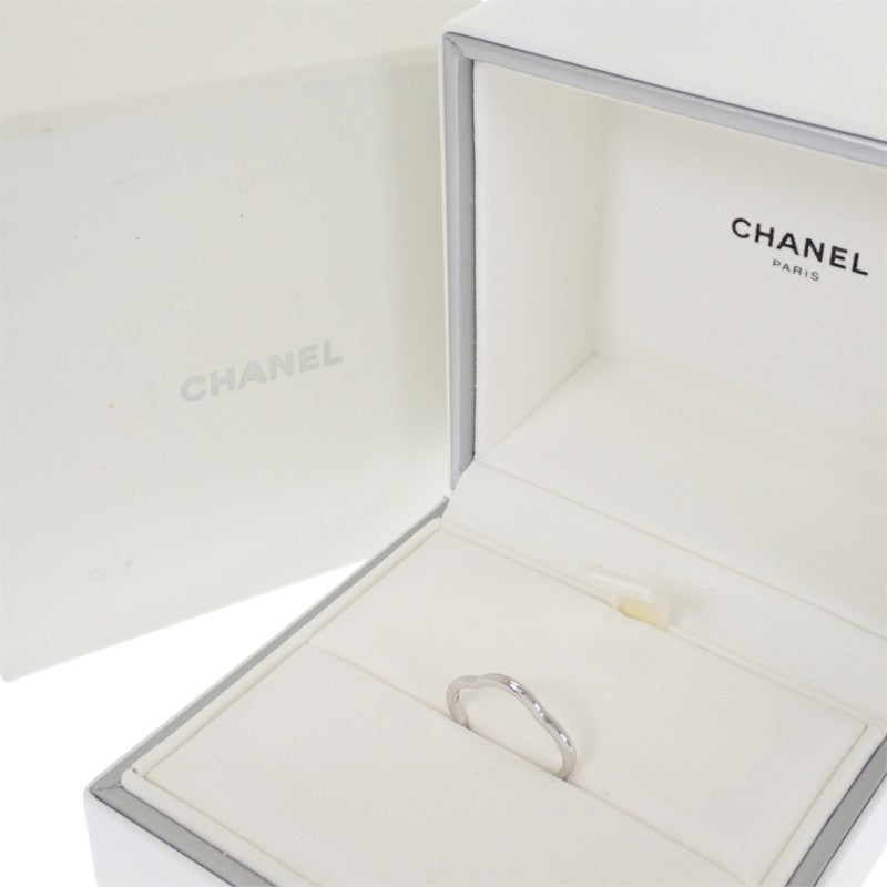 シャネル CHANEL カメリアコレクション 1PD 10号 J3219 リング K18ホワイトゴールド ダイヤモンド レディース【中古】【Aランク】