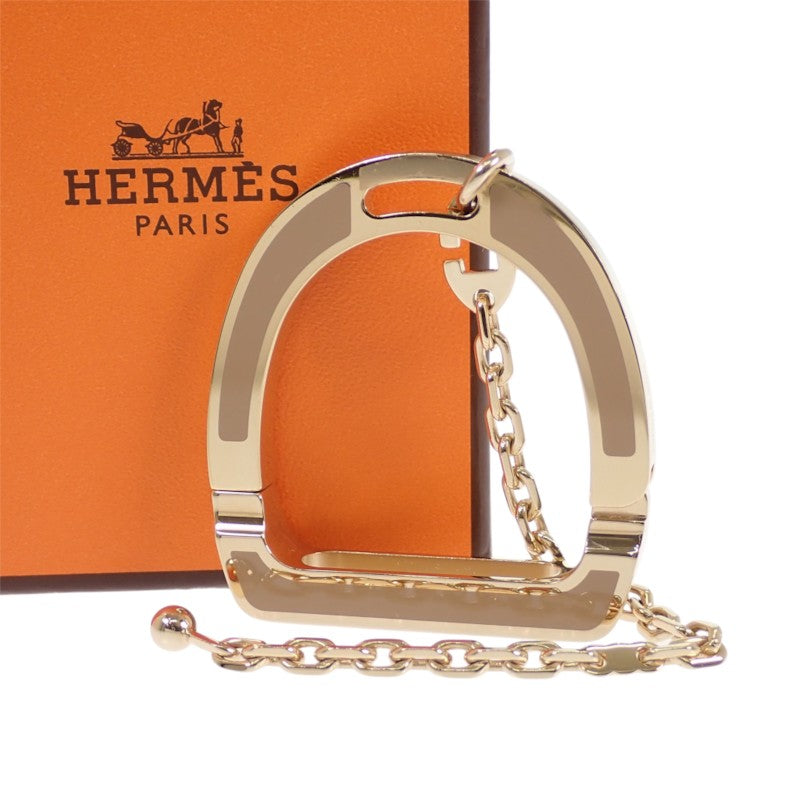 エルメス HERMES イデアル グローブホルダー H241040G その他ファッション雑貨 メタル ゴールド ベージュ レディース メンズ ユニセックス【中古】【Aランク】