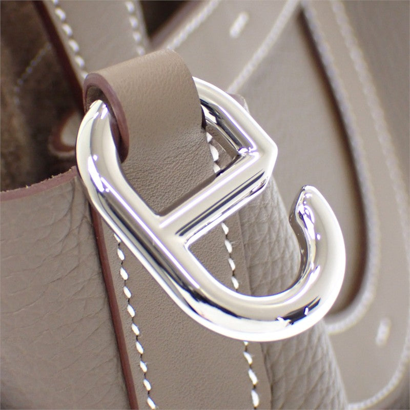 エルメス HERMES インザループ 18 G刻印 ハンドバッグ トリヨンクレマンス ヴォースイフト エトゥープ レディース【中古】【SAランク】