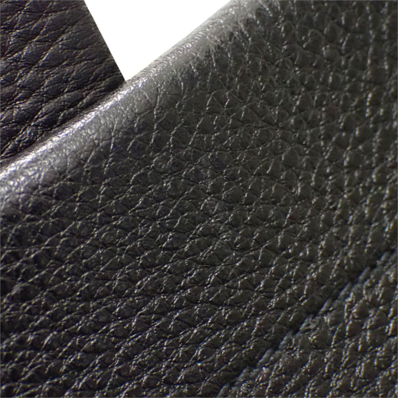 プラダ PRADA スモールレザートート 1BG390 ハンドバッグ レザー ヴィッテロダイノ ブラック ゴールド金具 レディース【中古】【ABランク】