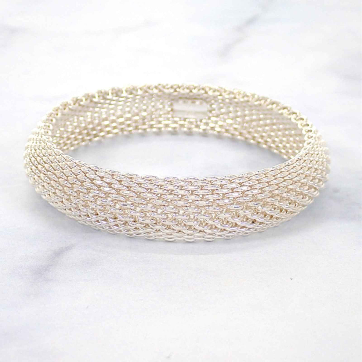 ティファニー TIFFANY&Co. サマセット ブレスレット バングル シルバー925 メンズ レディース【中古】【Aランク】